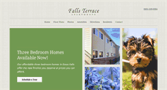 Desktop Screenshot of fallsterraceapartments.com